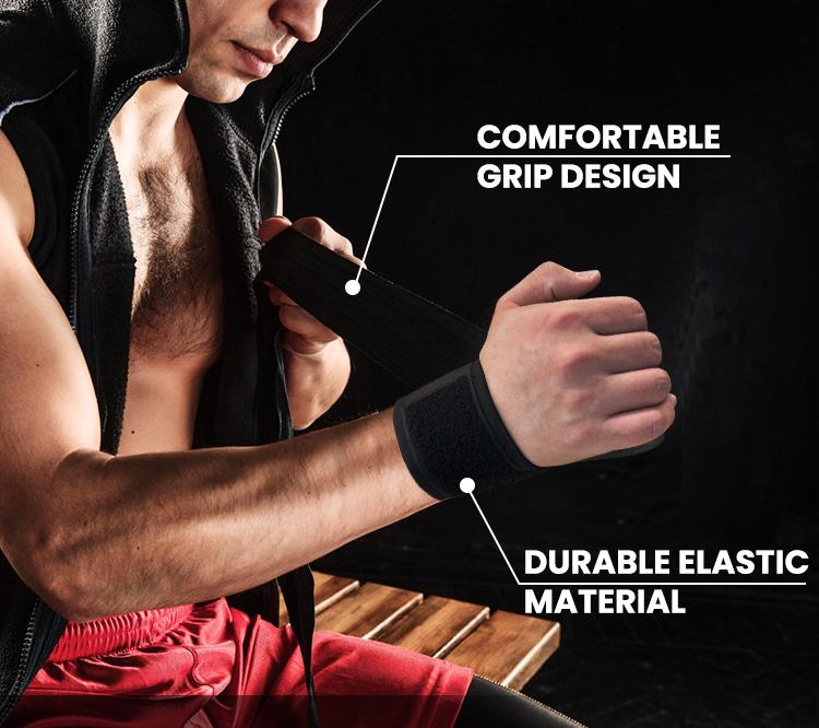 TikTokShopBlackFriday Relifesports Professional Wrist Strap for Weightlifting and Gym Training, 2 Counts Adjustable Wristband, Sports Wrist Wtrap for Men & Women-Support Your Wrist During Exercise