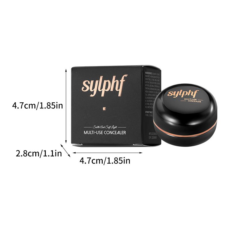 1PC Full Coverage Concealer, Makeup Cream, Waterproof and Sweat Proof, Long-lasting Makeup Effect, All Day Flawless Beauty, Natural Makeup Effect