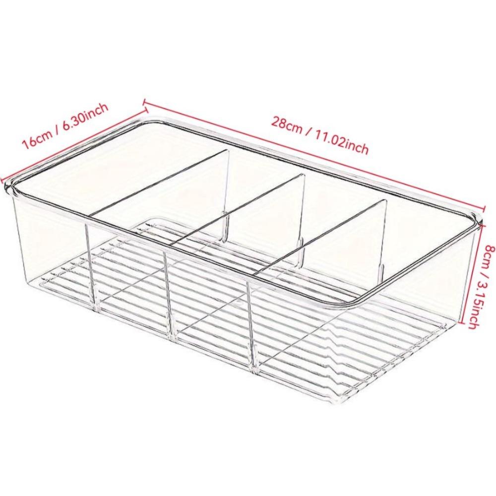 Storage boxes, storage containers, suitable for pantries, refrigerators, kitchen cabinets - space-saving