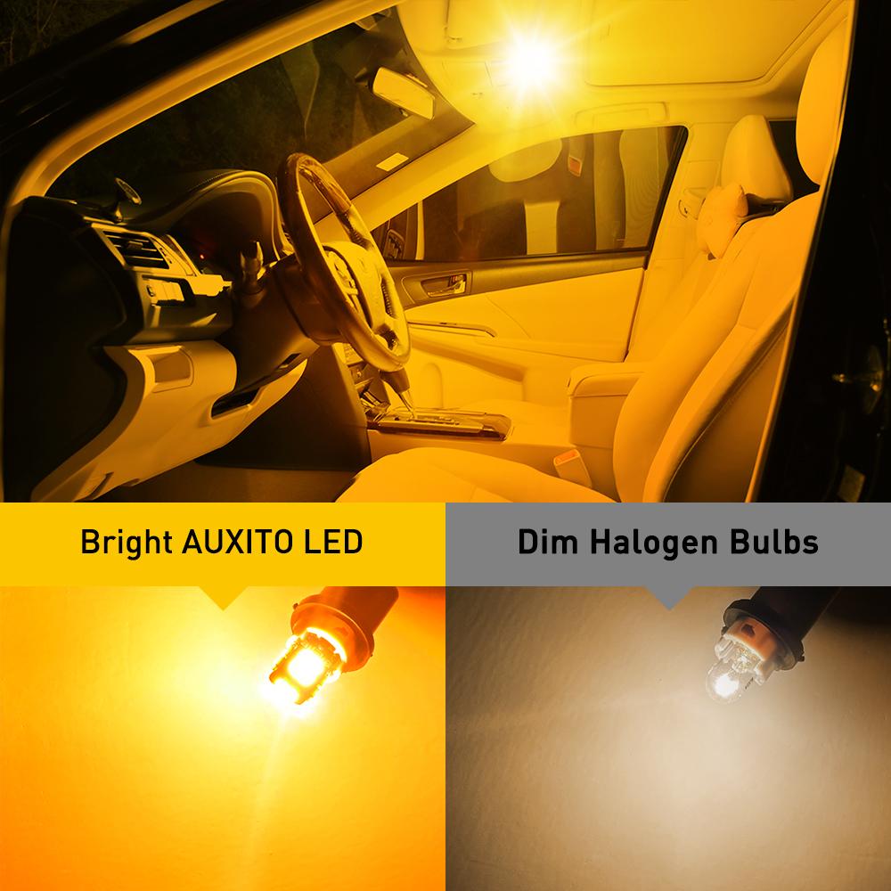 AUXITO 10x White LED T10 194 168 W5W Interior Map Dome Trunk License Plate Light Bulbs