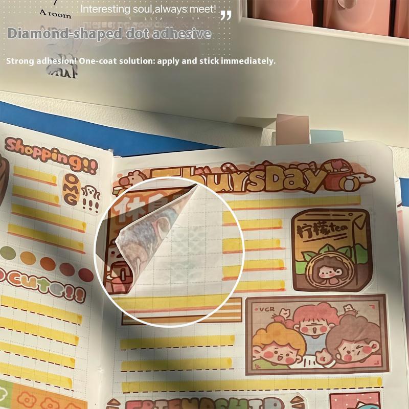 Double Sided Tape Roller, Retractable Glue Tape Roller, Adhesive Tape Dispenser Runner for Scrapbooking and Crafts, Arts Projects,Gift Wrapping, Photo-Safe