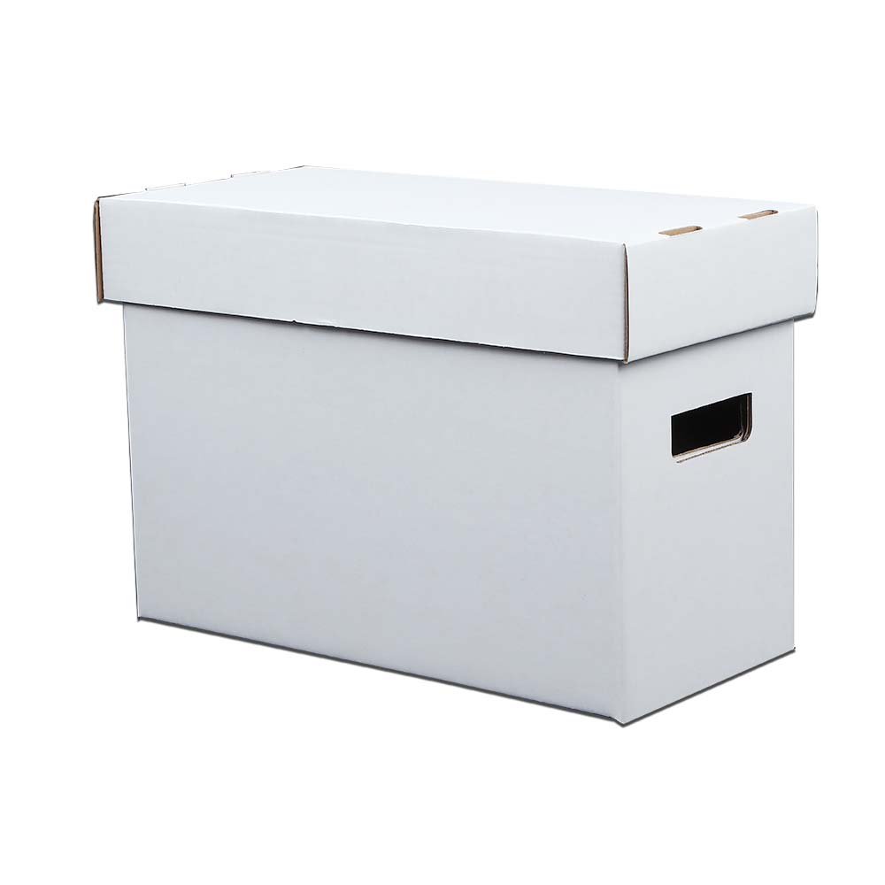 10Pcs Comic Books Storage Boxes Short Holds 150-175 Stackable Durable Archive