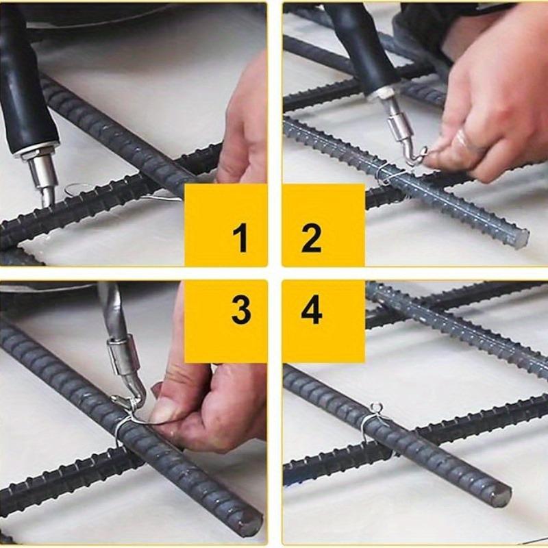 1pc Semi-automatic Rebar Hook, Straight Pull Tie Hook, Wire Binding Tool, Rebar Tie Wire Hook
