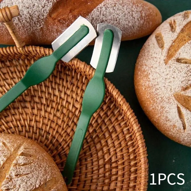 1pc Bread shaping knife curved bread scraper dough fermentation cutting tool baking knife baking tool