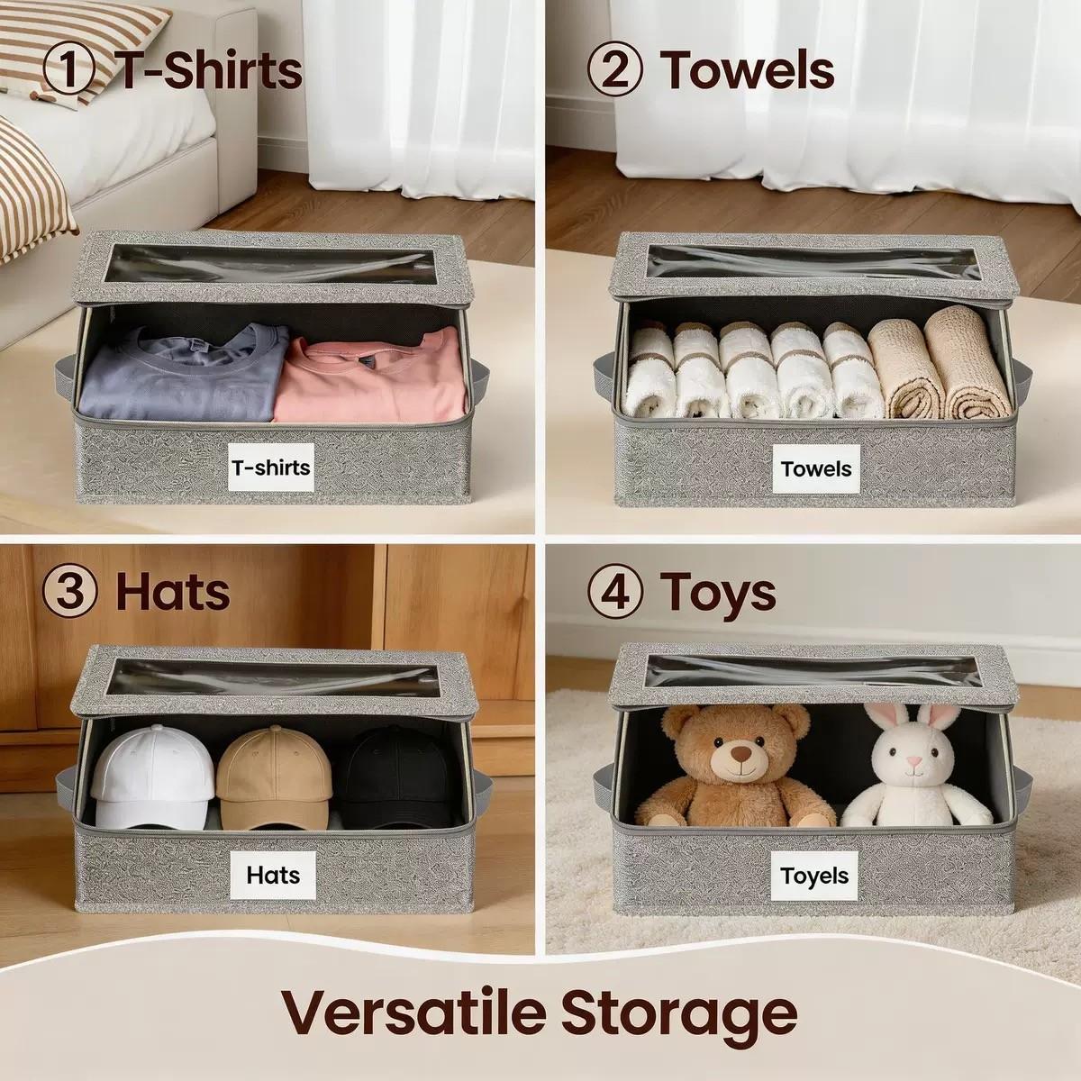 Multi - purpose Hat Storage Box - Large - Capacity Stackable Baseball Cap Organizer for Multifunctional Home Storage