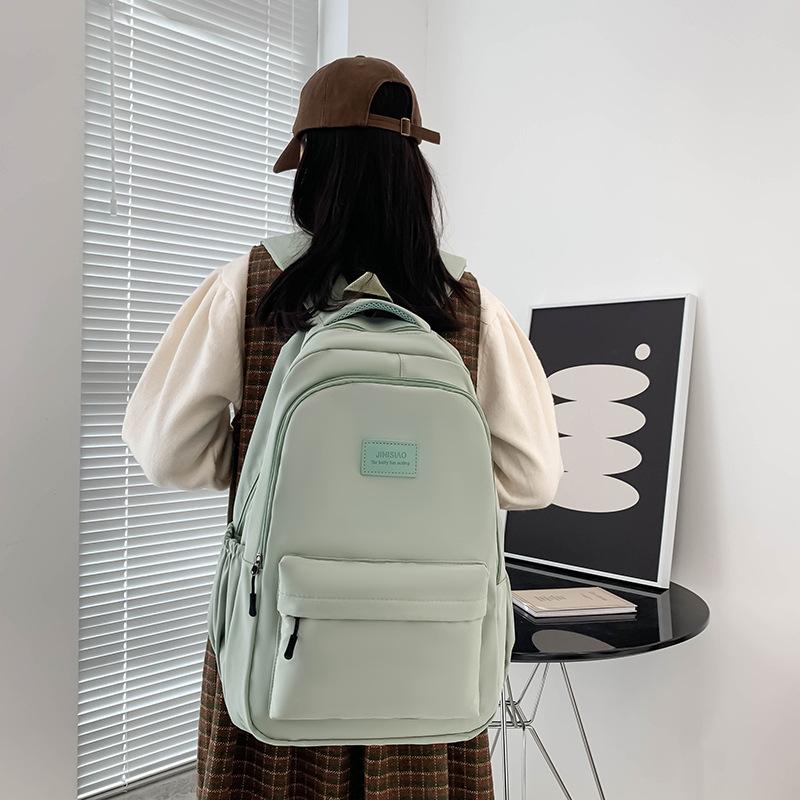 Nylon Sports Academy Backpack – Multi-Pocket Spacious & Stylish Student Daypack, Durable & Organized Design for Daily Commute, Campus & Light Travel