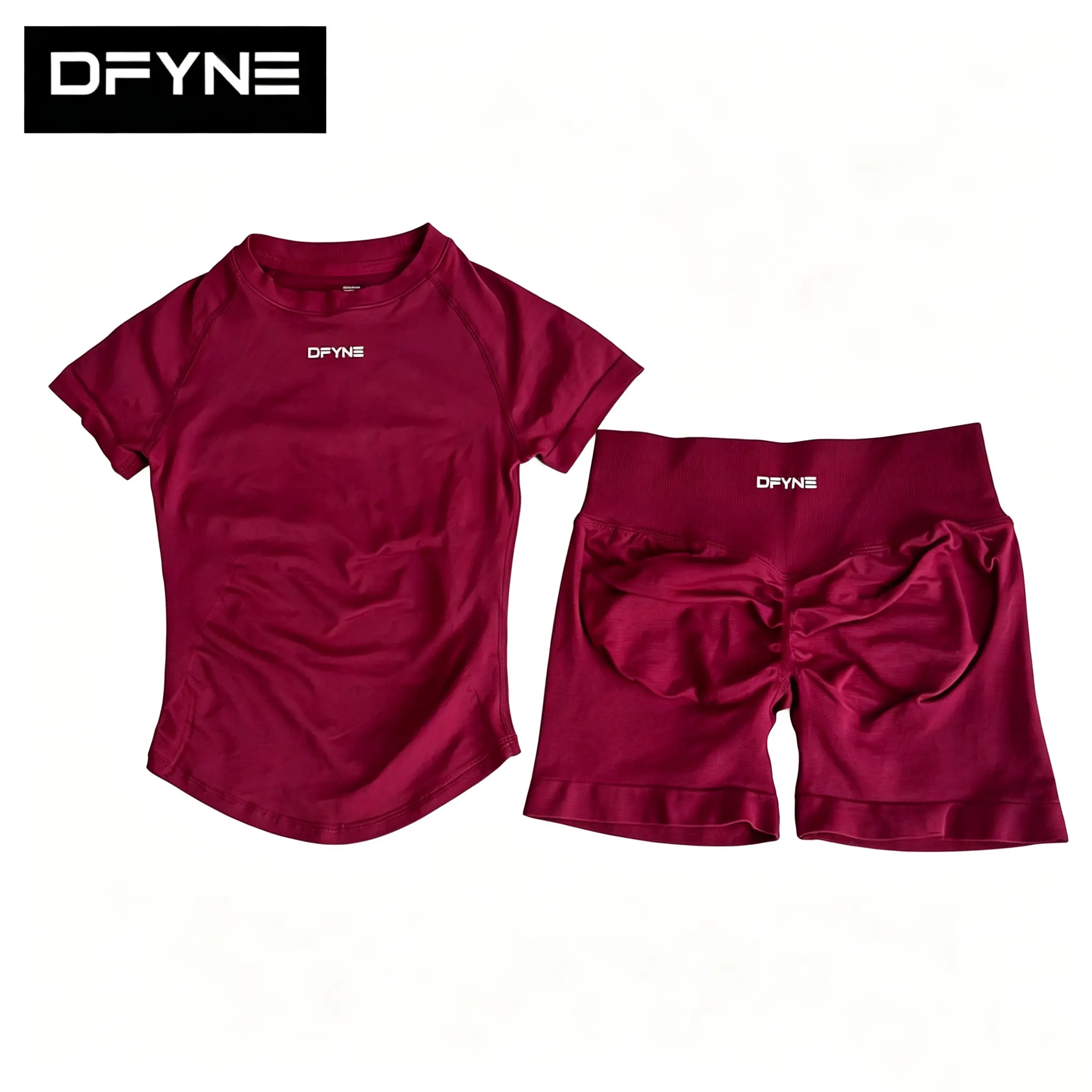 Winter Plum Color [Short Sleeve + Shorts]