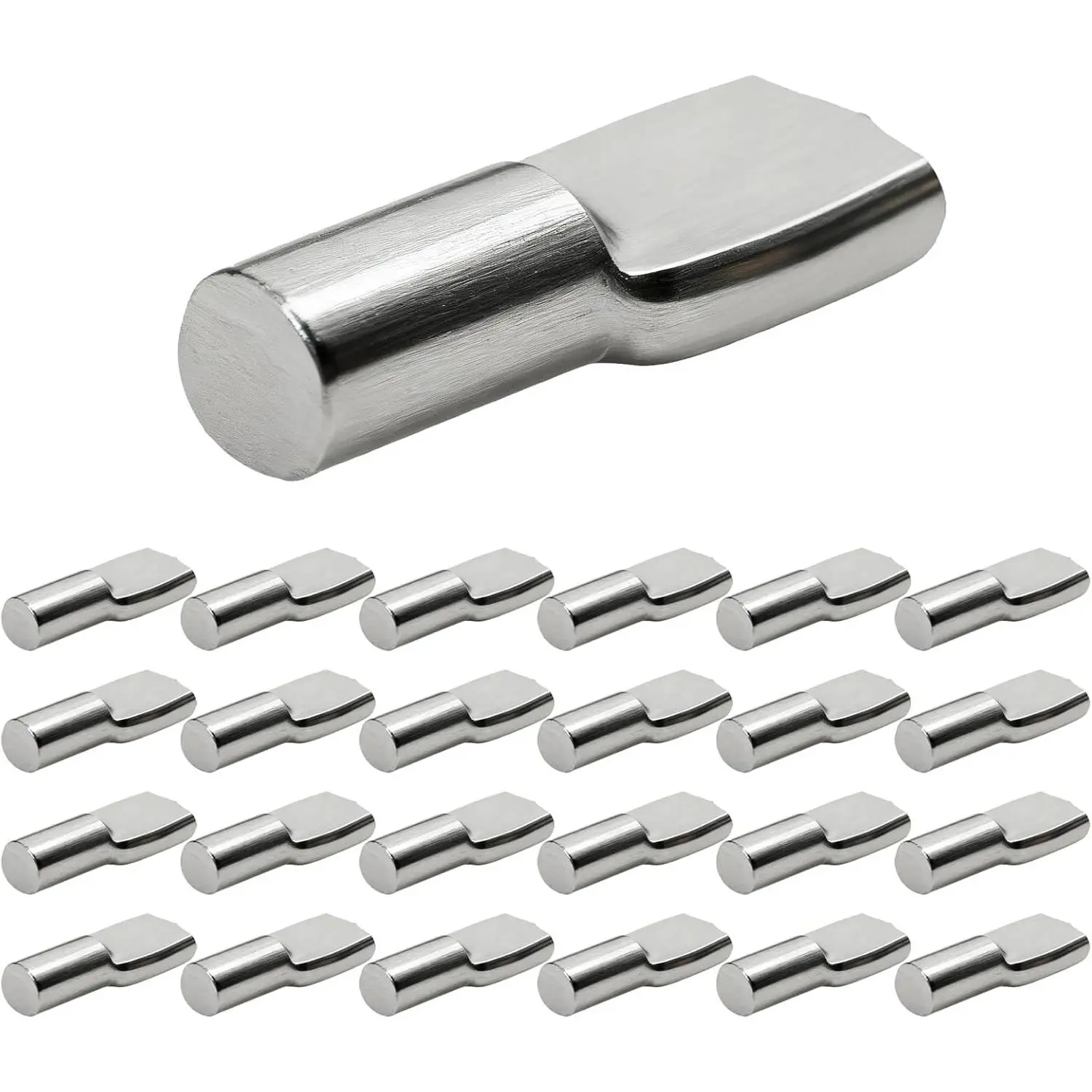 5mm Shelf Pegs for Shelves Cabinet Shelf Support Pegs Metal Shelving Pins for Bookshelf Furniture Kitchen Closet Heavy Duty Pegs Bracket for Shelves in Cabinet Metal Shelf Clips 50Pcs