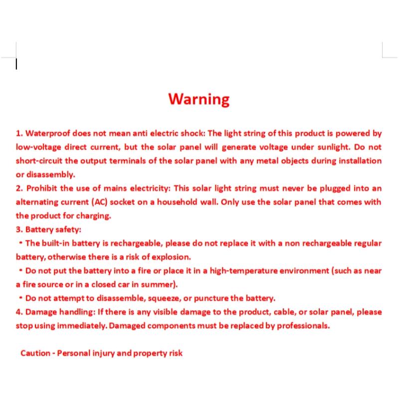 2pack Solar String Lights, 200 LED Christmas Lights with 8 Modes, Ip65 Waterproof Outdoor Garden Yard Wedding Birthday Party Decorations