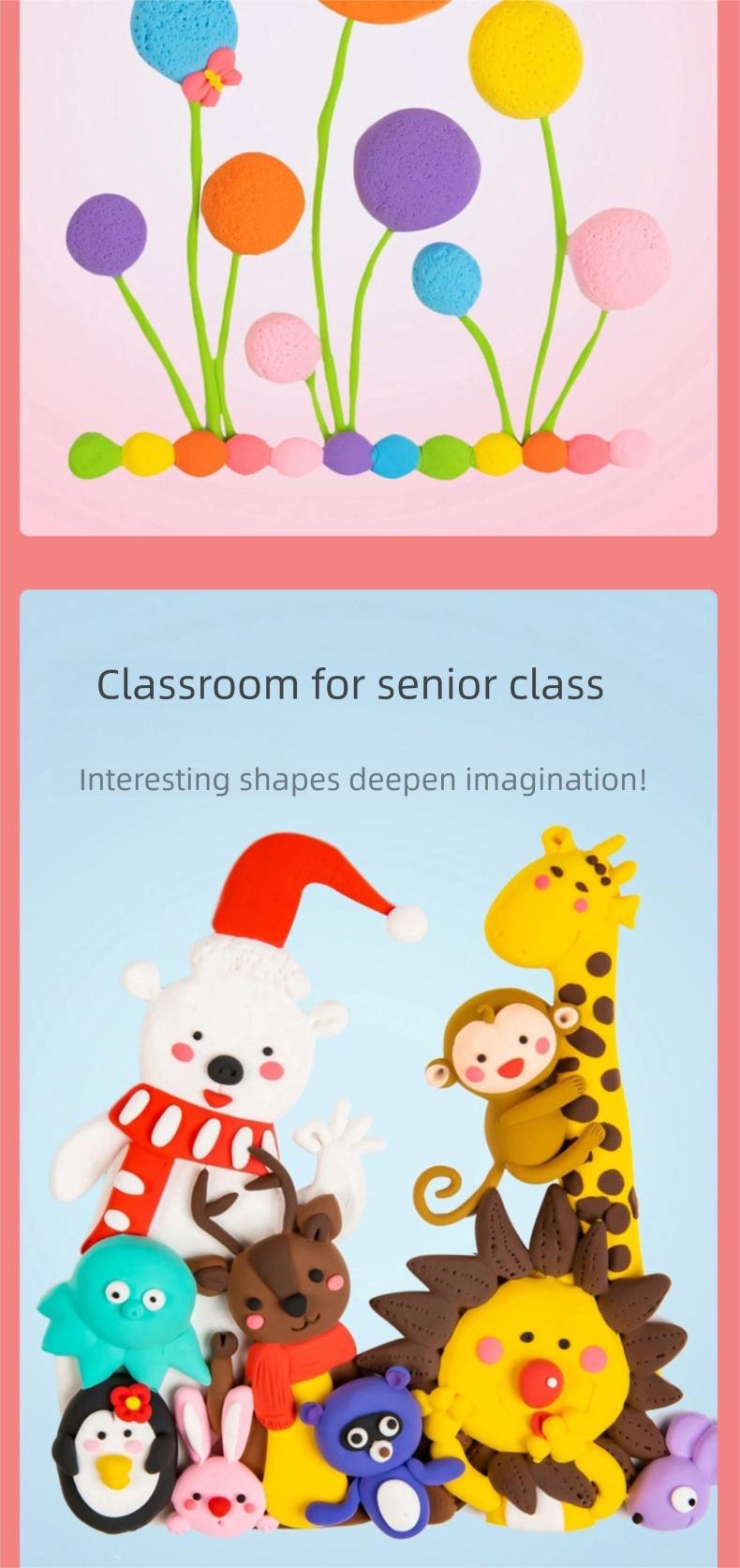 Ultra-light Clay Playdough Toy Space Clay Plasticine Clay Set