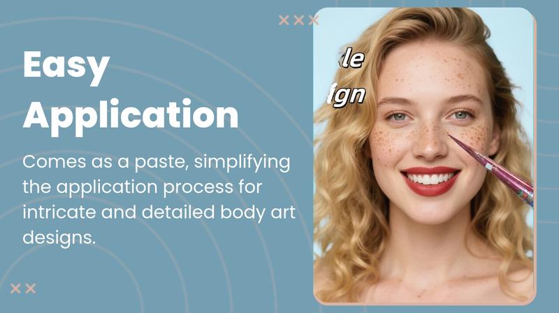 3 Pcs Henna Tattoo Paste, Temporary Waterproof Body Art, Henna Design Cream, Ideal for Creative Body Design #TOP PICKS