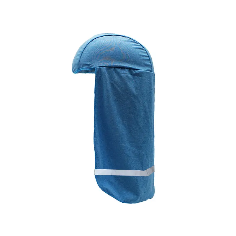 Cationic light blue with reflective strips