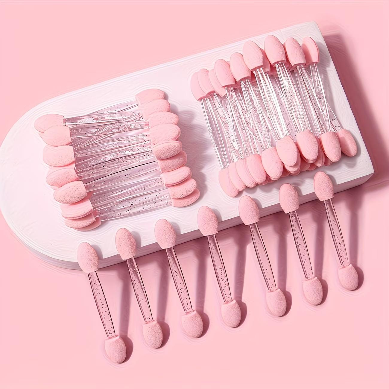 50pcs Multifunctional Nail Sponge Magic Wand Dual-Head Sponge Brush Gradient Nail Brush Hand Nail Art Tool