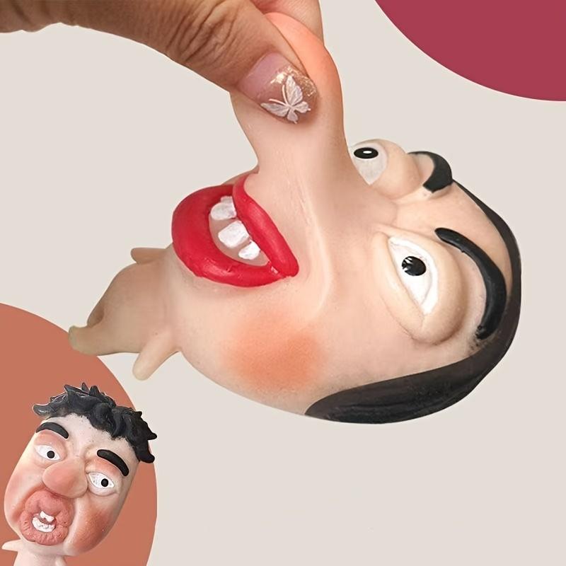 Creative Squishy Doll Toy, Funny Squishy Puppet Gift, Perfect for Office, Home, Party, Birthday, Prank Play, Da-Fp-H1 Model