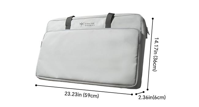 KTC Carrying Case Compatible with 25-inch Devices Waterproof Laptop Travel Bag Canvas, 23.23 x 2.36 x 14.17 inches