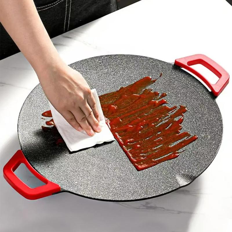 Portable Electric Korean BBQ Grill, indoor Smokeless GrillNon-stick Grill Pan, Adjustable Temperature Control,Nonstick Surface, Asador de Carne