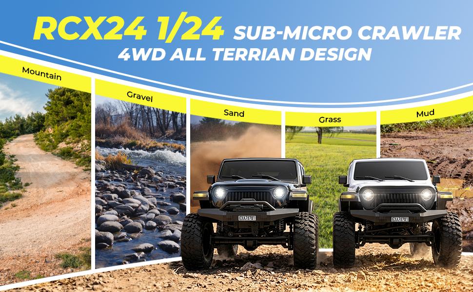 ARRIS Hobby Grade 1/24 Scale 4x4 Metal RC Rock Crawler Car - 4-Link Suspension, LED Lights, 15 Ball Bearings, 2x7.4V Batteries, 2.4GHz Offroad Control, Metal Gears, Indoor/Outdoor Truck for Hobbyists, Desktop Stress Relief, Rc Crawler Car, Rc Cars ARRIS Hobby Grade 1/24 Scale 4x4 Metal RC Rock Crawler Car - 4-Link Suspension, LED Lights, 15 Ball Bearings, 2x7.4V Batteries, 2.4GHz Offroad Control, Metal Gears, Indoor/Outdoor Truck for Hobbyists, Desktop Stress Relief, Rc Crawler Car, Rc Cars