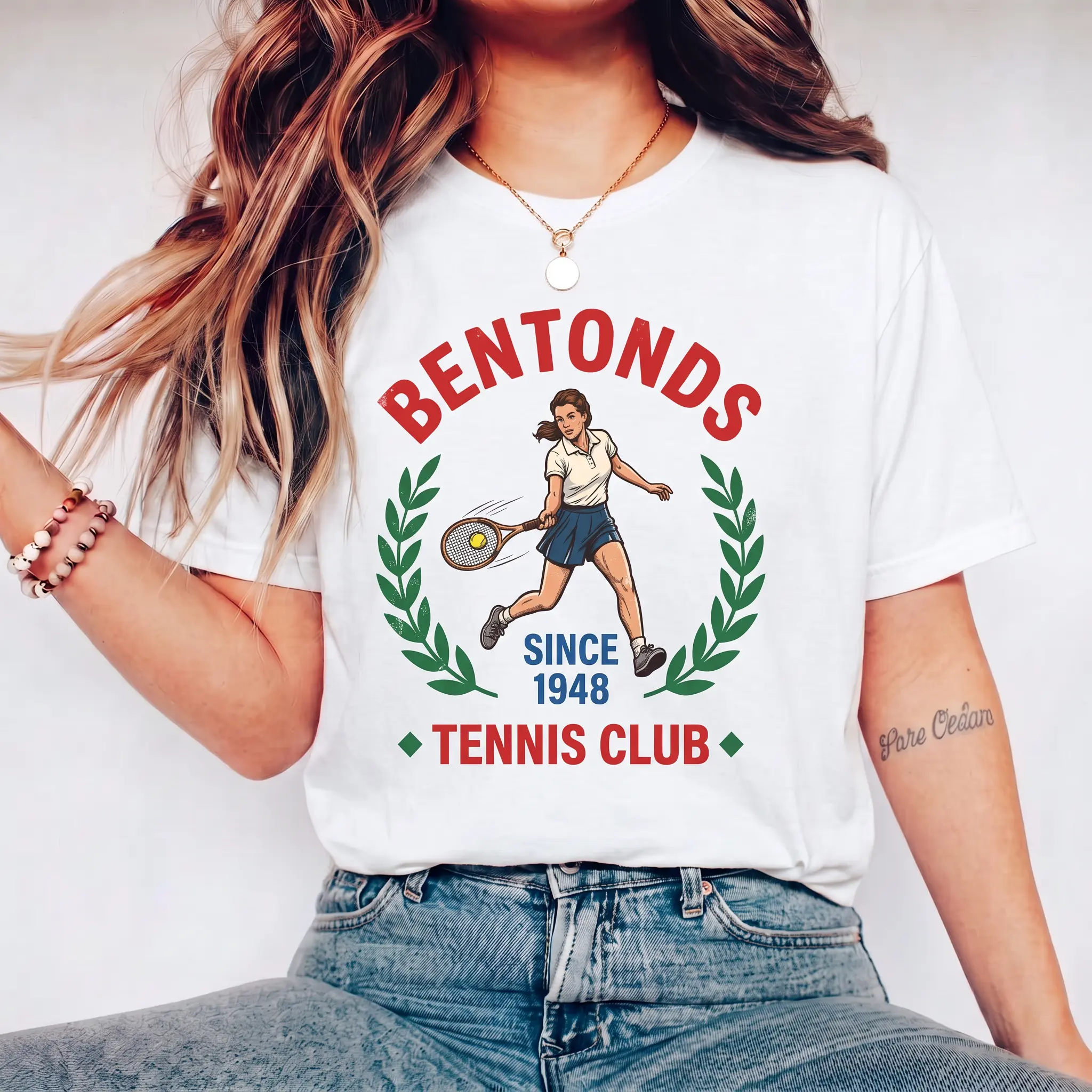 Tennis Vintage T-Shirt, Tennis Shirt Retro Style, Unisex Summer Tennis Apparel T Shirt, 90s Graphic Tee, Sports Gift, Betonds Tennis Club for  wifey