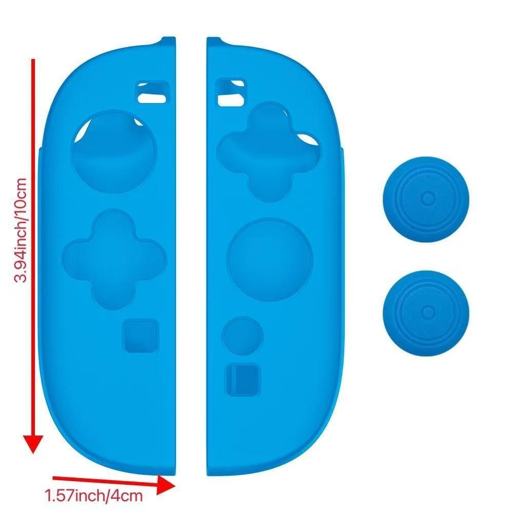 Switch 2nd Generation Left Right Controller Grip + 2 Joystick Caps, Enhanced Gaming Experience, Durable Design, Perfect Fit