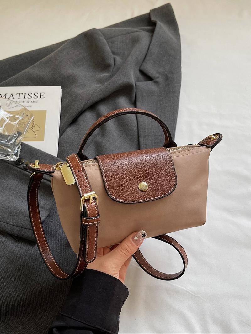 Women's Fashion Casual Nylon Crossbody Bag, Elegant Simple Handbag, Daily Versatile Shoulder Bag, Office Commute, Mall, Party Gift, Office Work Bag