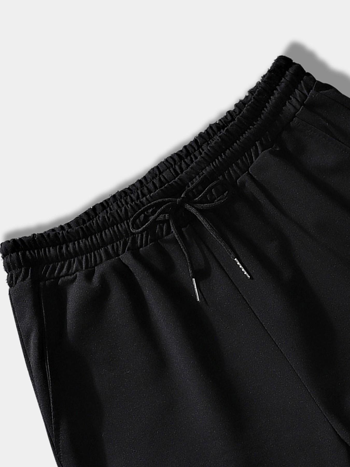 BAD MASTER Men's Streetwear Graphic Shorts - Y2K Dark Angel & Money Bag Print, Loose Fit Summer Bottoms for Urban Grunge & Punk Aesthetic Daily Outfits.