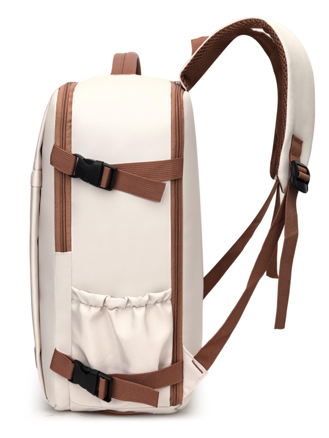 Large capacity, lightweight, Organized backpack, Casual travel backpack, multi-compartment and multi-pocket design, suitable for airline cabin bags, multi-functional travel backpack carried by hand or back, must-have for men and women for lug