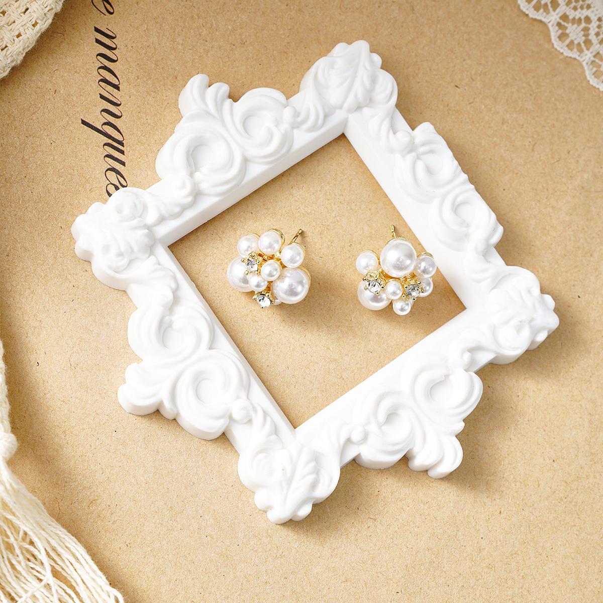 European Resin 3D Floral Props, Versatile Photography Background Decor, Desktop Mini Ornament, Festive Atmosphere Decoration