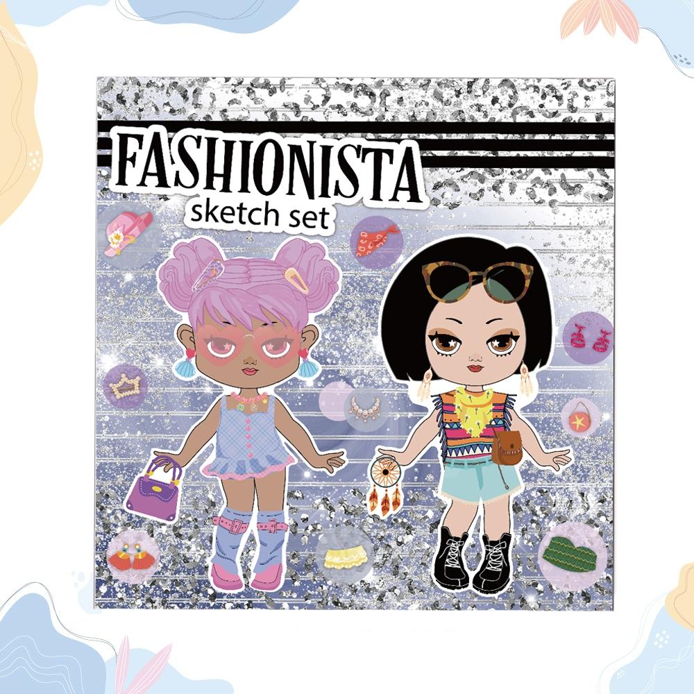 Creative Makeup Sticker Coloring Book, Learn Makeup Skills, Develop Aesthetic Sense, Enjoy DIY Beauty Fun!