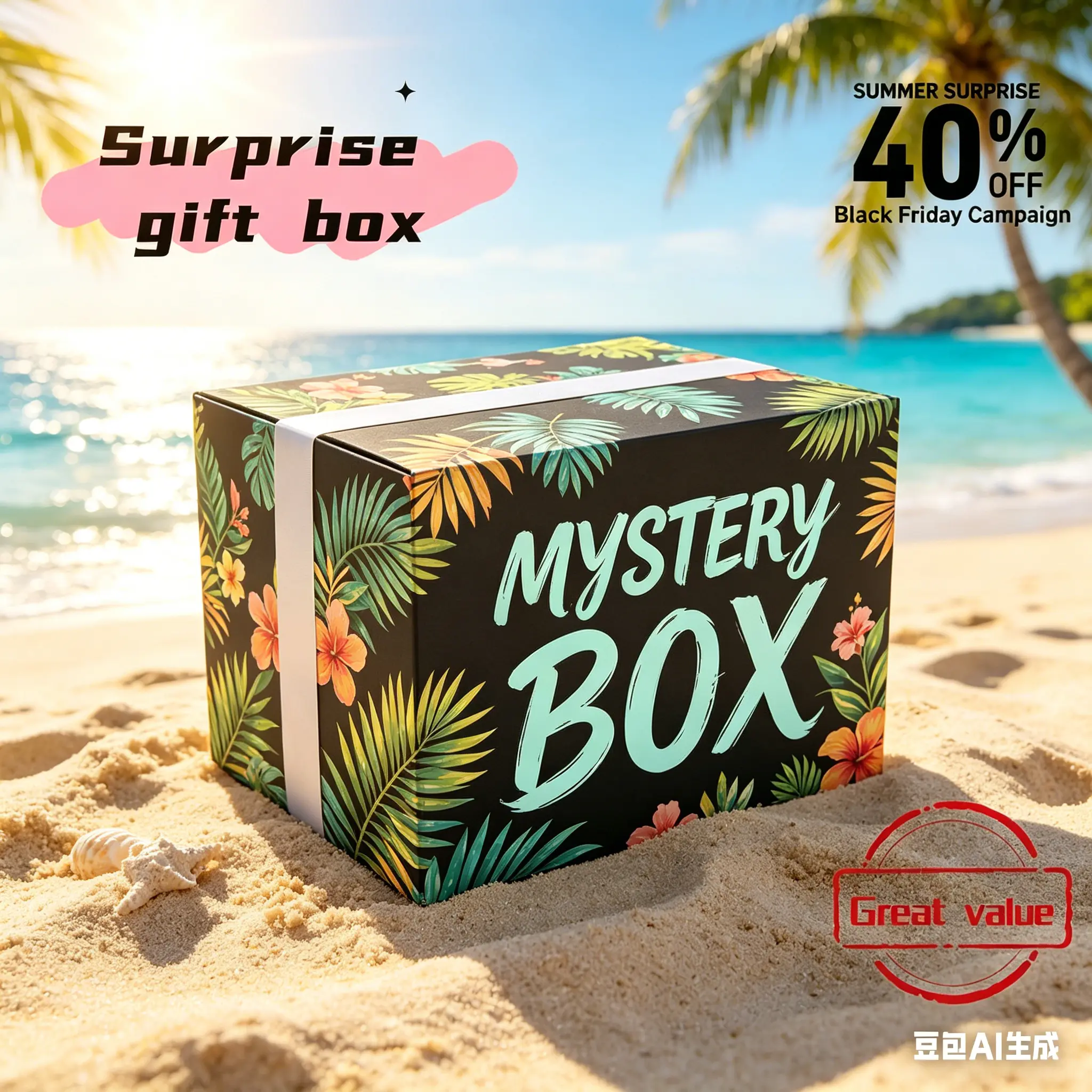 High-End Tech Mystery Box – Random Laptops, Headsets, Power Banks, Mechanical Keyboards & More 3C Gadgets Inside!