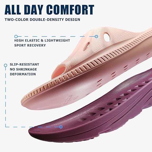 Womens Recovery Sandals Mens Comfortable Athletic Slides Thick Cushion Lightweight Plantar Fasciitis Sport Sliders of Indoor Outdoor,Arch Support Orthotic Open Toe Outdoorfun Womens Recovery Sandals Mens Comfortable Athletic Slides Thick Cushion Lightweight Plantar Fasciitis Sport Sliders of Indoor Outdoor,Arch Support Orthotic Open Toe Outdoorfun