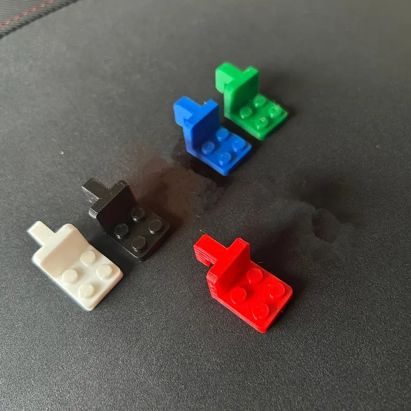 5-Piece Lego Minifigure Display Rack, Wall-Mounted Organizer for Office, Game Room, Workshop, Perfect for Collectors and Enthusiasts