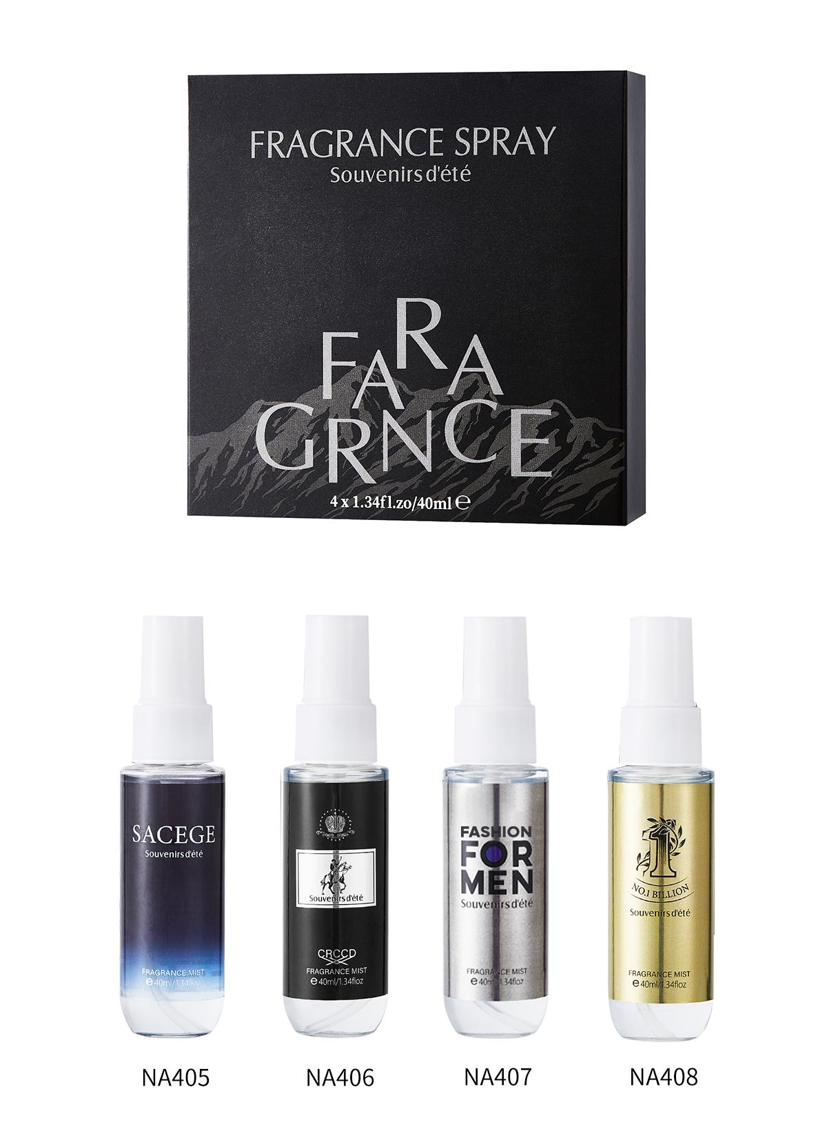 4pcs/set men's perfume gift set, long-lasting perfume, enhancing one's temperament, fresh and natural, charming and pleasant. Experience the combination of affordability and luxury. Suitable for dates, parties, weddings and daily use. Also an ideal