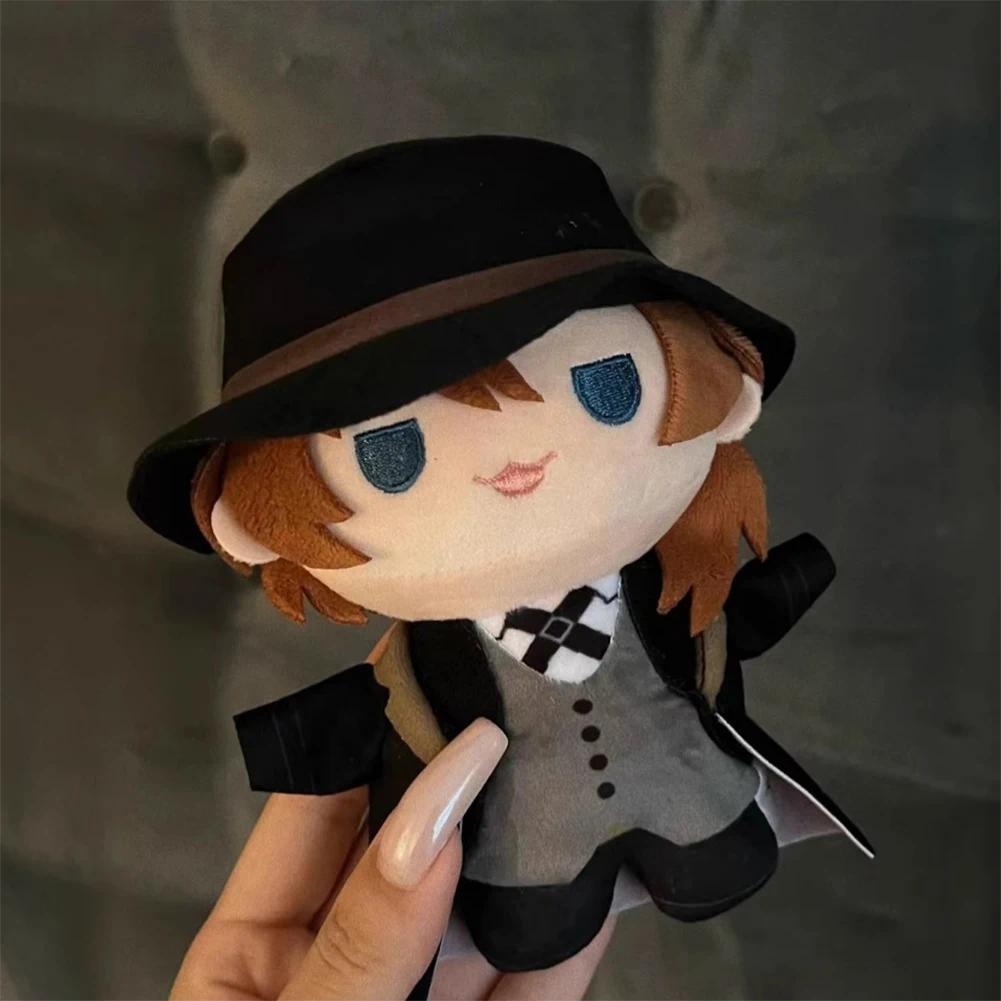 Anime BSD plush doll Nakahara Chuuya plush toy dazai osamu merch nakajima atsushi plush doll Ranpo Edogawa figure Akutagawa 20CM