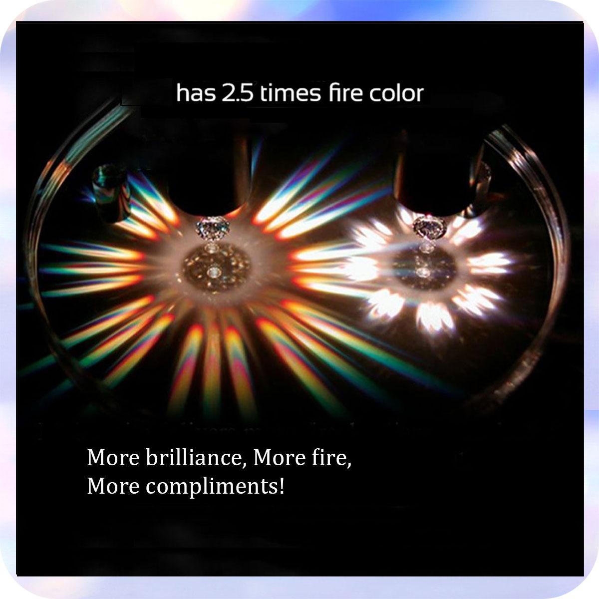 [279] 2.0 Carat Synthetic Moissanite Ring Classic Pear Cut Sterling 925 Silver Ring Engagement Wedding Jewelry Anniversary Birthday Gift