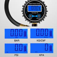 Nilight Digital Tire Inflator Pressure Gauge,250 PSI Air Chuck and Compressor Accessories Heavy Duty with Rubber Hose and Quick Connect Coupler for 0.1 Display Resolution Portable Nilight Digital Tire Inflator Pressure Gauge,250 PSI Air Chuck and Compressor Accessories Heavy Duty with Rubber Hose and Quick Connect Coupler for 0.1 Display Resolution Portable