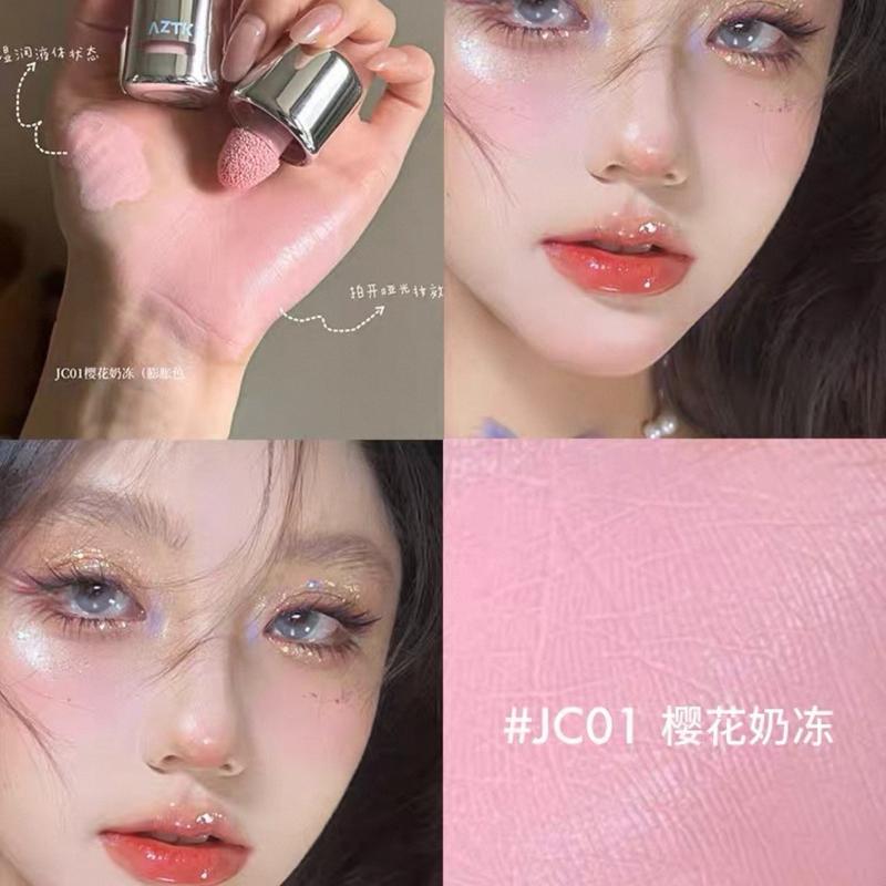 Aztk Liquid Blush, Long-Lasting Easy Application Natural Glow Makeup, Perfect for Daily Use, Available in Multiple Shades, Makeup Beauty Cosmetics