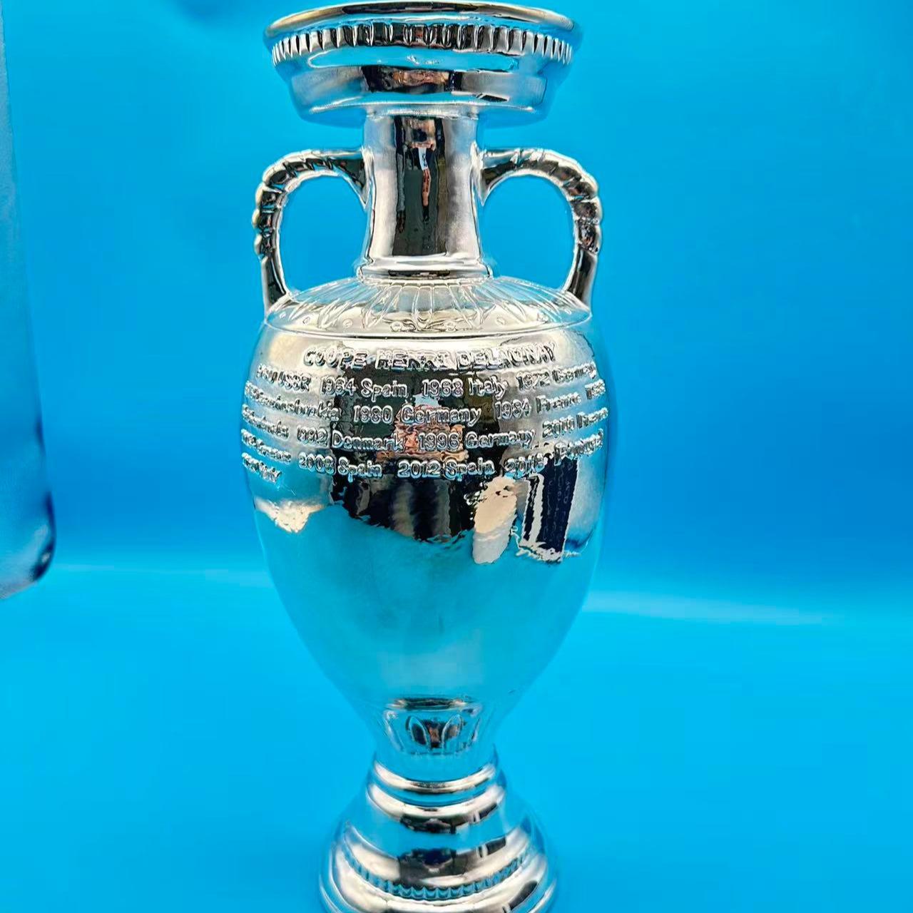 European Cup Trophy Delaunay Cup Model, European Football Championship Trophy Souvenir, Fan Collection Memorabilia