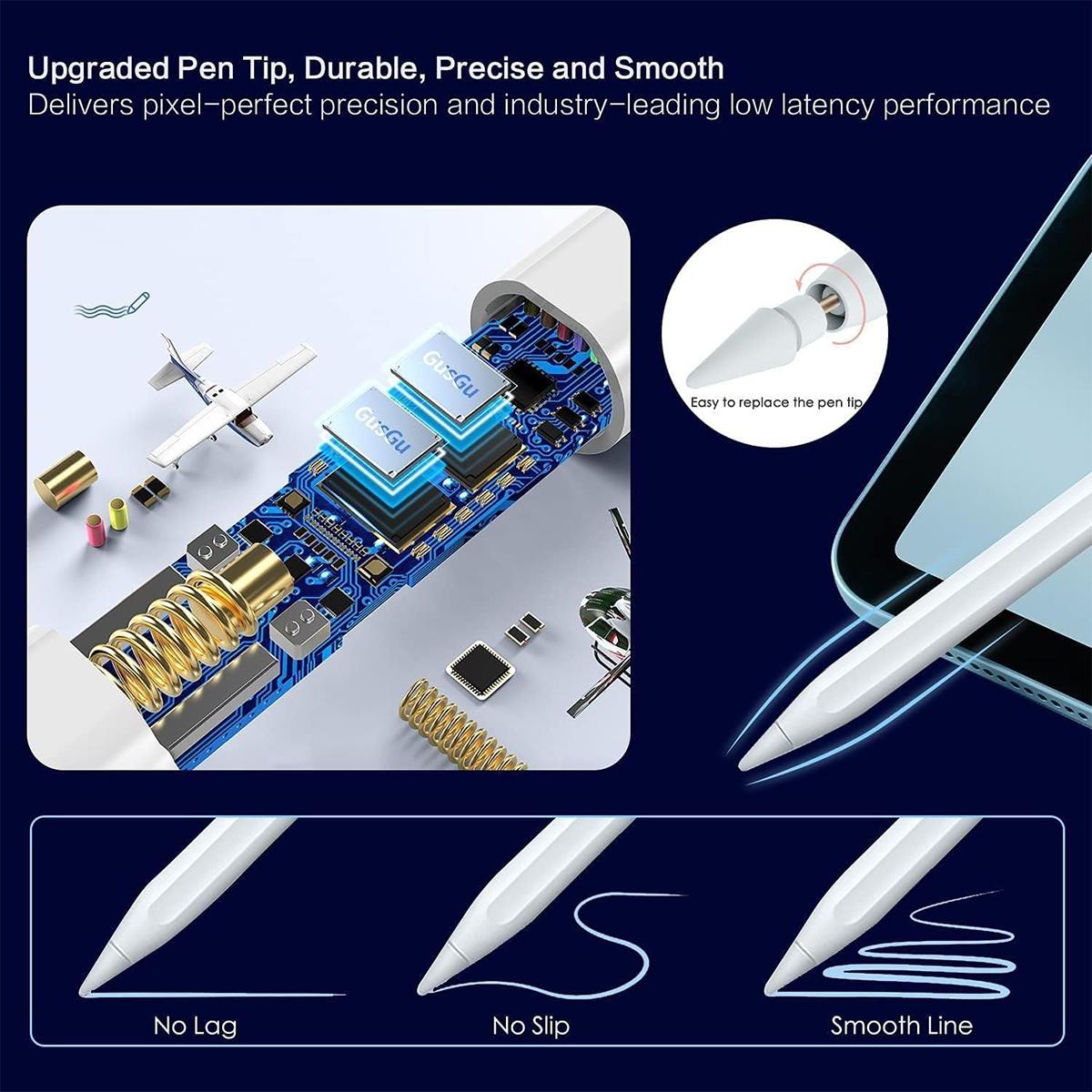 Universal Stylus Capacitive Touch Pen for iOS and Android - USB Rechargeable, Perfect for Tablet and Phone, Tablet Writing Tool