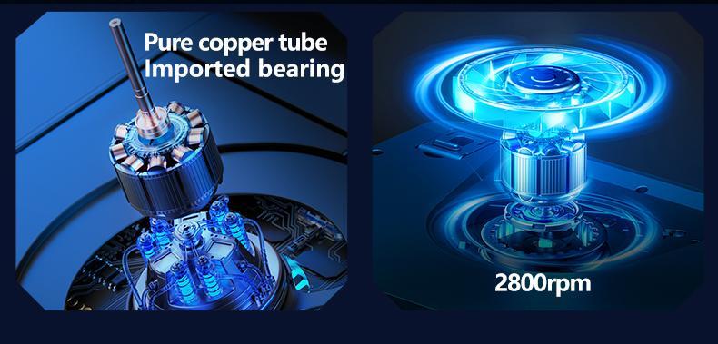 【Limited time 】llano RGB Laptop Cooling Pad, Gaming Laptop Cooler with Powerful Turbofan, Fast Cooling Laptop 15.6-21in, Adjustable Speed, Touch Control, LCD Screen