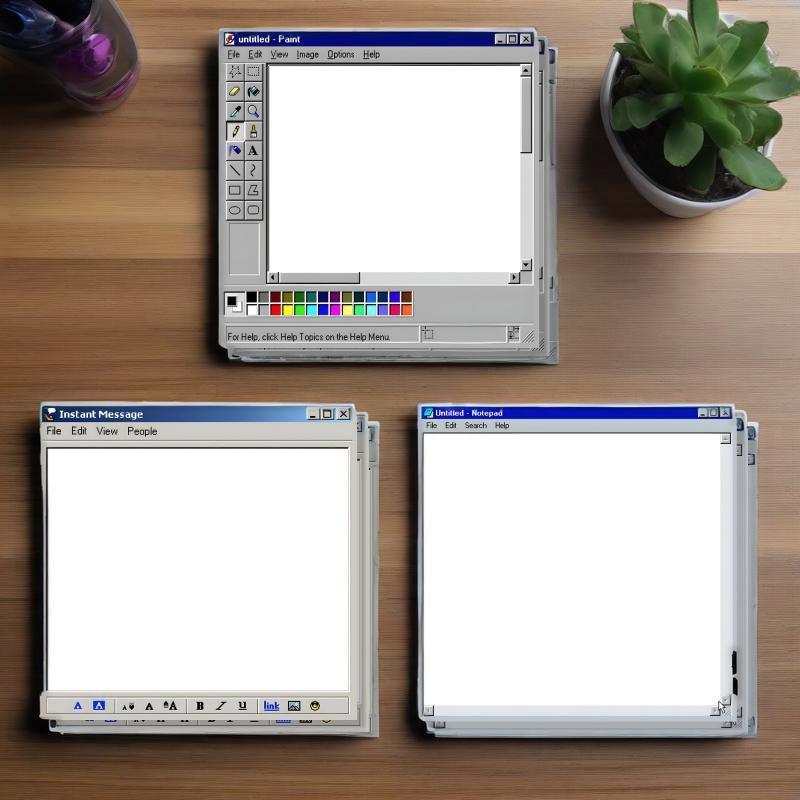 3pcs/set of Retro Computer Patterned Sticky Notes - 3X3 Inches, 50 Sheets Per Pack - Creative Office with School Notepad - The Perfect Gift for Students And Teachers