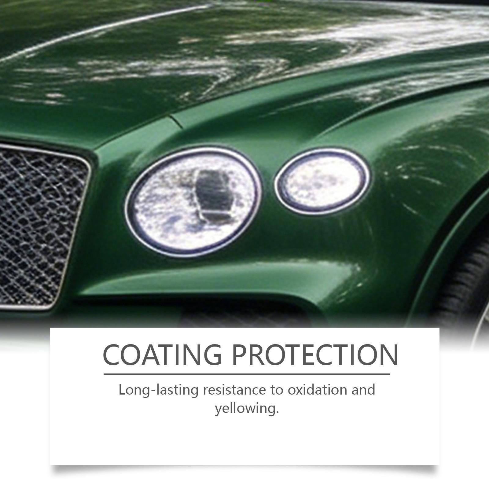 Car Headlight Restoration Kit, Remover, Cleaning Agent, Headlight Polishing Agent, Brightening Care, Auto Accessories, Enhances Visibility, Easy Application