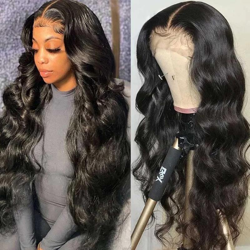 Bling Hair Body Wave 13x6 Lace Front Wigs Human Hair 180% Density Body Wave Lace Front Wigs Human Hair Pre Plucked Wigs Human Hair Wigs 13x4 HD Lace Frontal Wigs