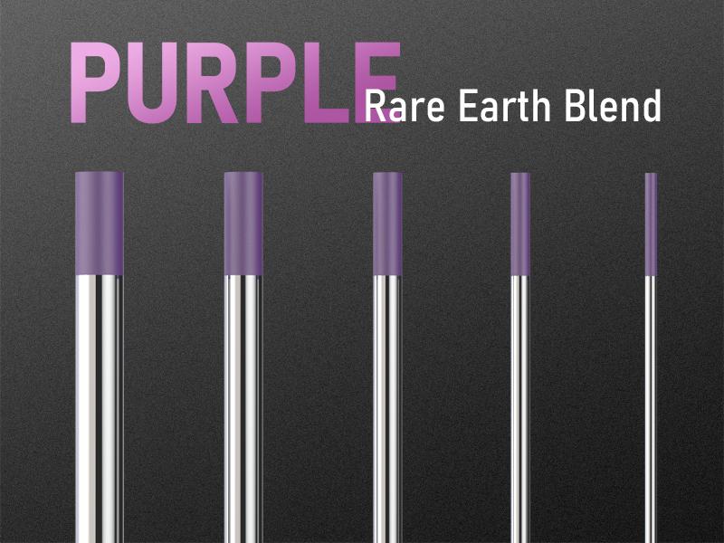 YESWELDER TIG Welding Tungsten Electrode .040" 1/8" 1/16" 3/32" x 7" 10-pk | 2% Rare Earth Blend, Non-Radioactive Comparable to E3 Purple YESWELDER TIG Welding Tungsten Electrode .040" 1/8" 1/16" 3/32" x 7" 10-pk | 2% Rare Earth Blend, Non-Radioactive Comparable to E3 Purple