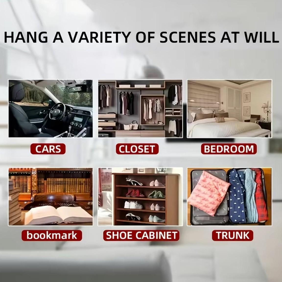 Car Air Freshener Clip, Long-Lasting Car Freshener, 0.14 Oz, 30-Day Odor Eliminator, Vent Clip for Cars, Effective Air Freshening Solution