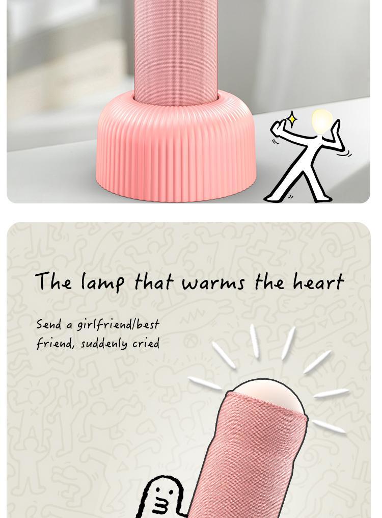 Pull-Down Fun Lamp - Interactive Stroke Light with USB Charging, Novelty Desk Toy for Adult Gifts (Birthday Gag Present)