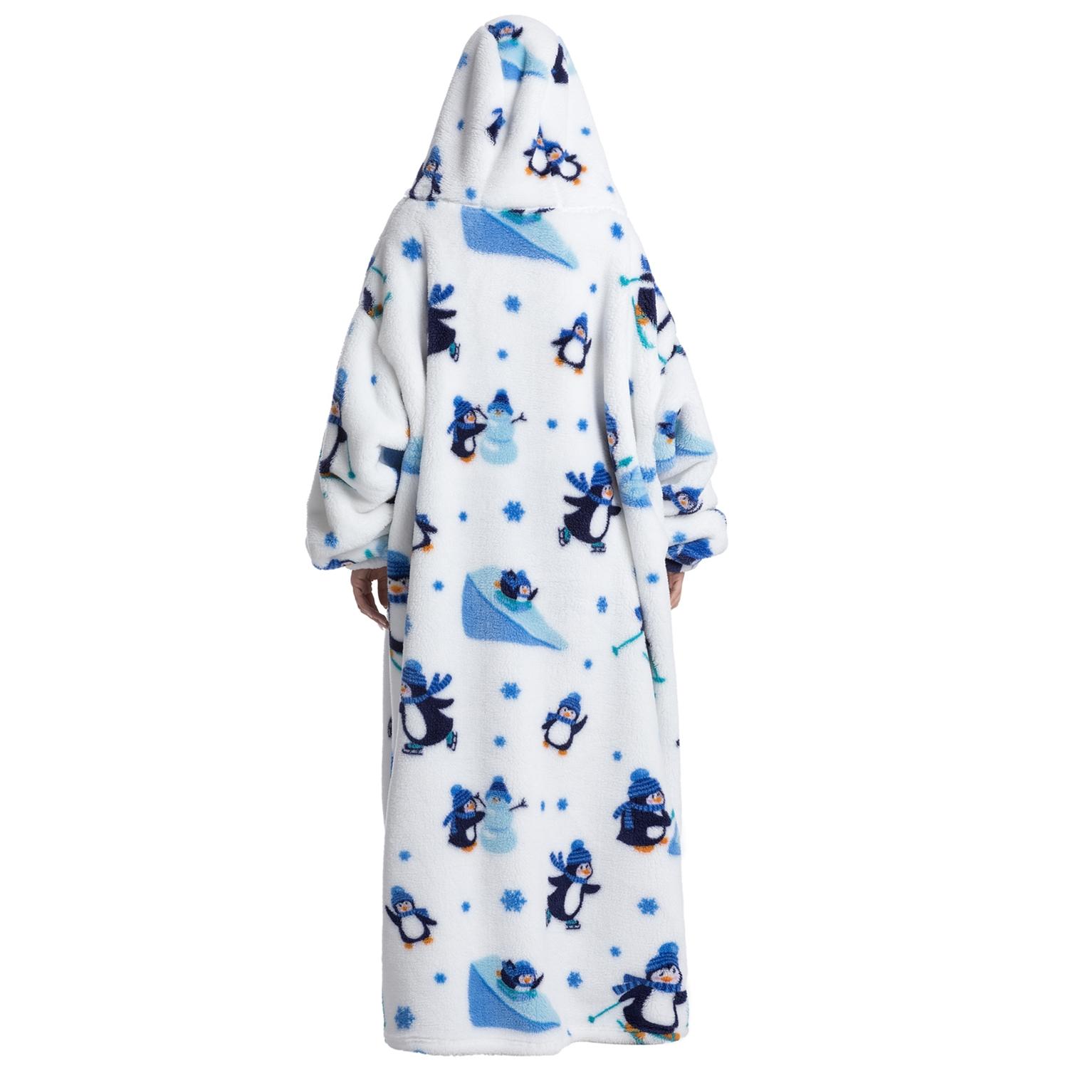Oversized Wearable Blanket Hoodie for Women & Adults, Super Soft, Warm & Cozy with Giant Front Pocket, Perfect Christmas & Valentine's Day Gift #GLOBAL PICKS