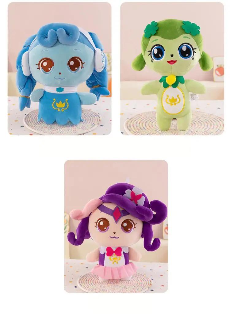 Hot New Catch Teenieping Anime Stuffed Toys Figures Zheng Zheng Moko Lemei Kawaii Plushies Figures Room Customized Gift Toys