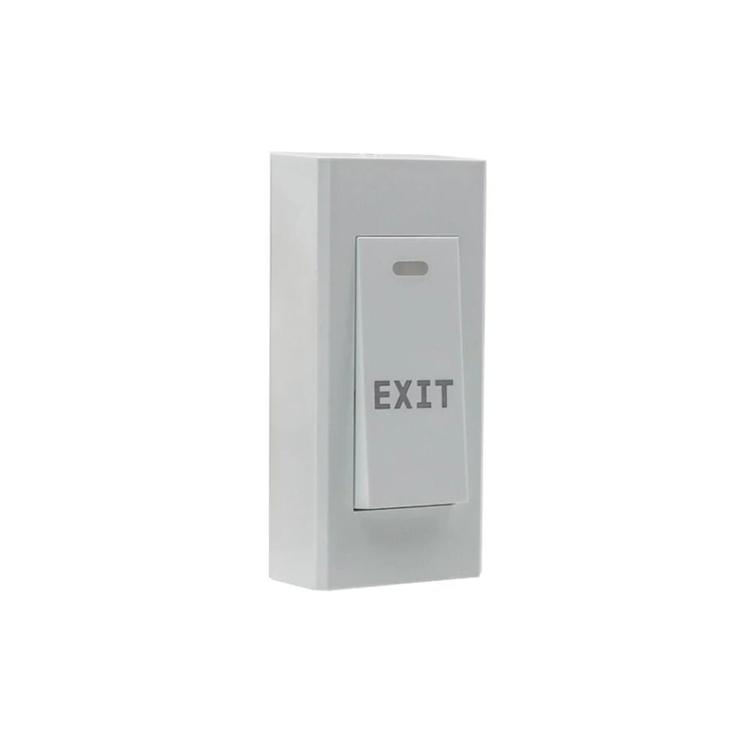 Waterproof Door Exit Button Release Switch NO/NC/COM Output Emergency Push Button Fireproof Plastic for Access Control System