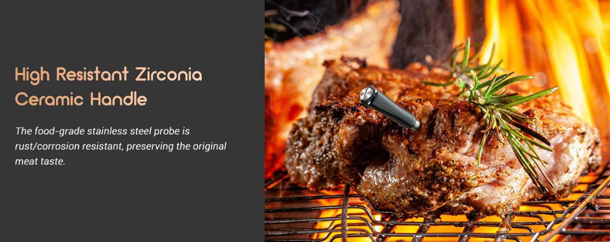 INKBIRD meat thermometer, wireless Bluetooth thermometer, suitable for barbecue, cooking, parties, kitchen utensils，Holiday Gifts-TikTokShopBlackFriday