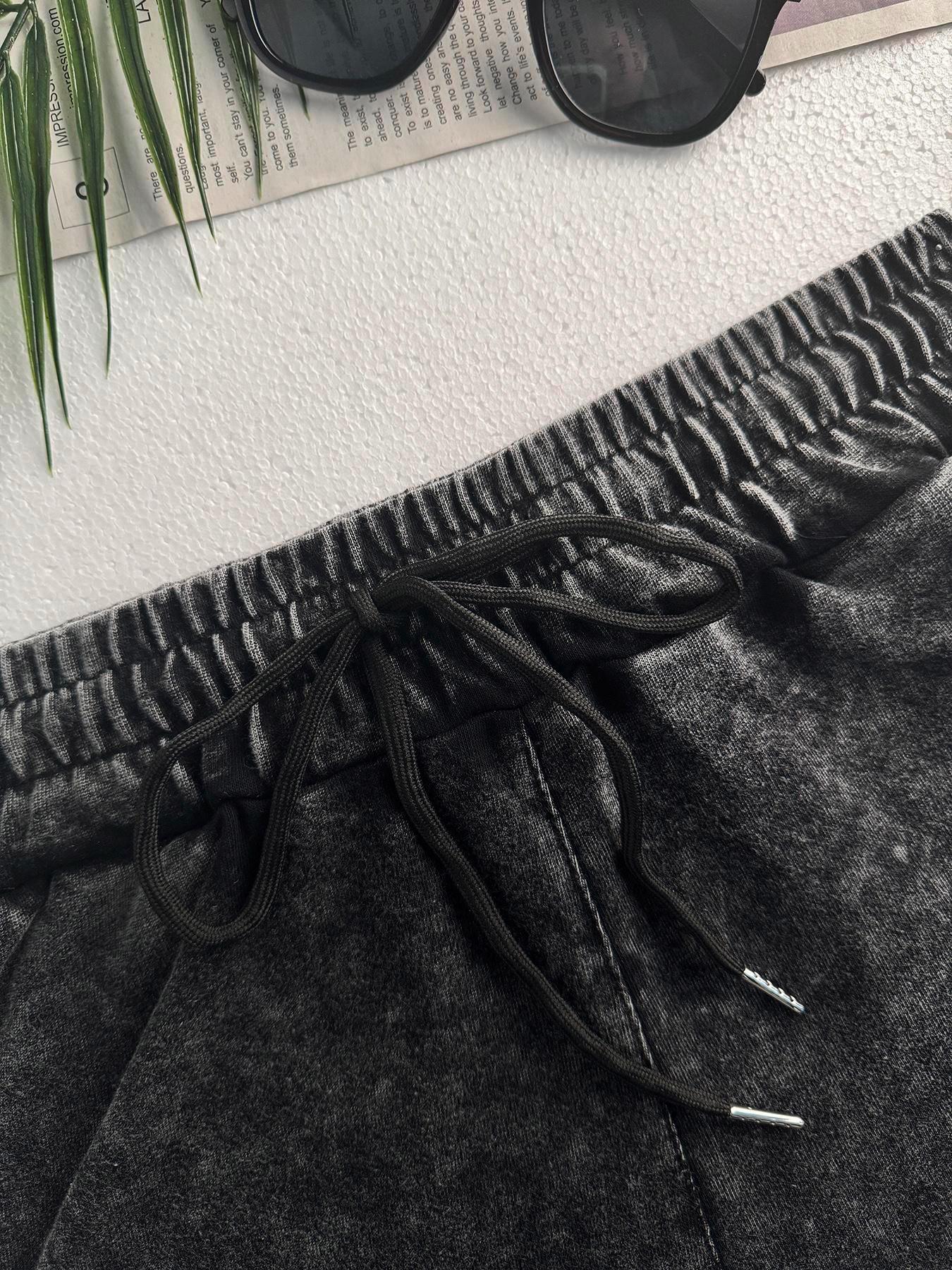 Cotton Two-Piece Set: Women's "NY Brooklyn Barbie" Style T-Shirt & Shorts — Casual Short-Sleeve Top and Shorts Set, Women's All-Season Two-Piece Outfit